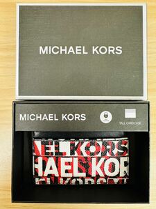 MICHAEL KORS TALL CARD CASE マイケルコース カードケース