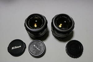 ニコン レンズ 日本光学 NIKKOR-S Auto 1:1.4 f=50mm 2個 中古現状品