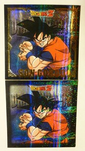 ドラゴンボールZ シール烈伝バースト・スーパーメタル ゴールドメタルシール・メタルシール NO.B151 孫悟空