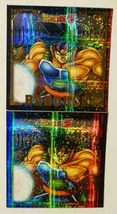 ドラゴンボールZ シール烈伝バースト・スーパーメタル ゴールドメタルシール・メタルシール NO.B192 バーダック