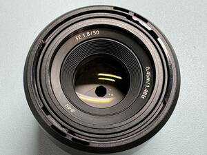 ** SONY Sony camera lens single burnt point lens FE 50mm F1.8 SEL50F18F [ secondhand goods ]**