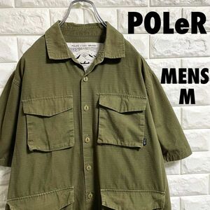 POLeR ポーラー　半袖シャツ　デカポケット　メンズMサイズ