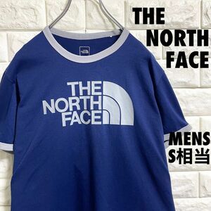 ザノースフェイス　リンガーTシャツ　メンズSサイズ相当