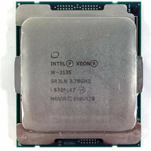 送料込 windows11対応 Xeon W-2135 SR3LN Skylake-W 3.70～4.5GHz LGA2066 6core 12スレッド 003の画像1