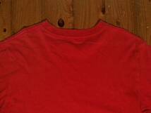 ☆色落ち有☆コカ・コーラ☆Coca/Cola☆ロゴプリント 半袖Tシャツ コットンTシャツ M 赤 レッド_画像8