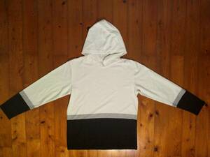 ☆ Финансовый ☆ Магазин Teke ☆ Магазин TK ☆ Hoody Pullover Light Parker L Черный белый бамбук Кикучи