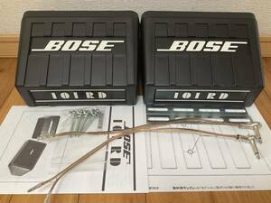 超美品★即決★車載リア据置型スピーカー★ ボーズ/BOSE 101 RD ★説明書付 ★10日間保証