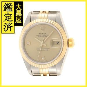 P number 2001 year parallel goods Rolex Date Just 26 791732BR self-winding watch yellow gold | stainless steel [472]SJ