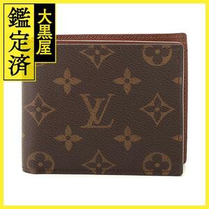 LOUIS VUITTON　ルイ・ヴィトン　ポルトフォイユ・マルコＮＭ　モノグラム　M62288　　二つ折り財布　2145000230304【207】