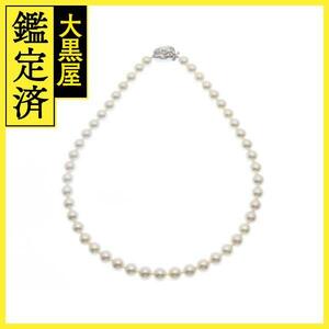 JEWELRY ノンブランドジュエリー パール ネックレス K14WG P 39.1g【434】