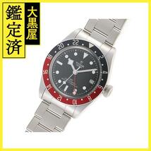 チューダー 腕時計 ヘリテージ ブラックベイGMT M79830RB-0001 ブルー／レッドベゼル スチール 自動巻き【472】SJ_画像2