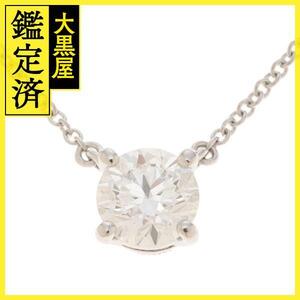 Ожерелье Tiffany Solitia Pt950 Platinum Diamond 0,76 2,9 г 2143700181063 [471] l