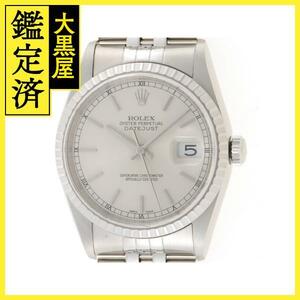 ROLEX　ロレックス　時計　デイトジャスト　16220　SS　自動巻き式　2147200494548　【437】