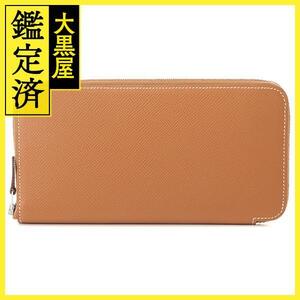 HERMES エルメス アザップロング シルクイン ゴールド/SV D刻印(2019年製) ヴォーエプソン【432】2143400211978