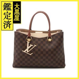 LOUIS VUITTON　ルイ・ヴィトン　リバーサイド　ダミエ　クレーム　N40135【436】2141300254484