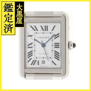 2020年正規品 Cartier カルティエ メンズ タンク・ソロ XL W5200028 シルバーローマン文字盤 ステンレス 自動巻【472】HK