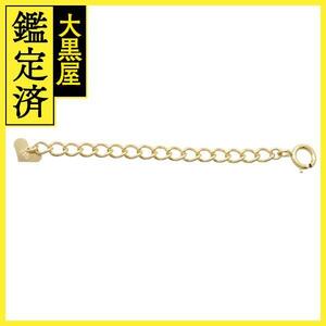 JEWELRY　ジュエリー　貴金属・宝石　チェーン　アジャスター　K18　ゴールド　約1.0g　2147200499901【200】