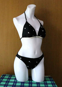  beautiful goods ROXY triangle bikini M cat pohs shipping **