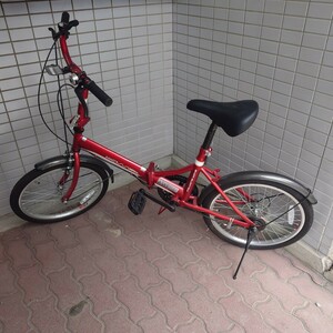 Z comfort C*03 foldable bicycle 20×1.75 (47-406) bicycle folding bicycle red 20 -inch 