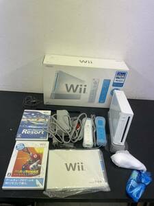 錬C☆804 美品 任天堂 Wii セット ニンテンドー ホワイト Nintendo ソフト付き 箱付きゲーム機 