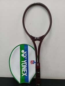 D★472 長期保管品 YONEX ヨネックス テニスラケット CARBONEX7 L・M-4 カーボン ガット無 ヴィンテージ カバー付