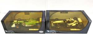 7215T/Hot Wheels ホットウィール 1/18 Williams ウィリアムズ F1 BMW FW25 J.P.モントーヤ ＆ジャガー R2 Eddie Irvine/ミニカー