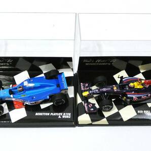 73431円～ ミニチャンプス 1/43 まとめて20台セット/ボーダフォン マクラーレン メルセデス Red Bull Racing ホンダレーシング FI TEAMの画像2