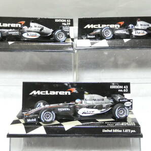 7349T/MINICHAMPS(ミニチャンプス) 1/43 McLaren MERCEDES Ford マクラーレン メルセデス・マクラーレン フォード まとめて10台/MP 4/13の画像6