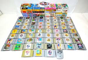 7257T/1 jpy ~ Nintendo64 Nintendo 64 soft together box attaching 25ps.@* soft 67ps.@/ Pocket Monster Stadium gold * silver Mario 