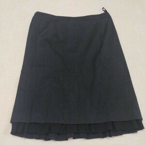 ONWARD樫山　iCB　スカート　グレー　サイズ11　　オシャレ　制服　OL　送料込み