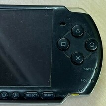 １円スタート　(ジャンク)　PSP-3000　SONY　バッテリー無　バッテリーカバー無　本体のみ　通電確認済　初期化済　黒　ブラック_画像6