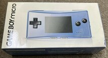 (美品)　Nintendo 任天堂 OXY-001 ゲームボーイミクロ GAME BOY MICRO GBA 通電確認済　アダプタ無　箱付(劣化有)　中古　希少_画像6