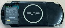 １円スタート　(ジャンク)　PSP-3000　SONY　バッテリー無　バッテリーカバー無　本体のみ　通電確認済　初期化済　黒　ブラック_画像2