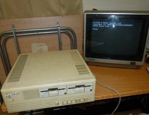 富士通　FM-77L2(Fujitsu Micro77L2)＋FDD完動品本体のみRGBケーブル付属（動作品）