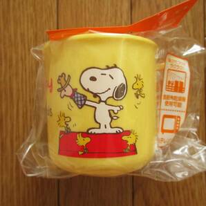 スヌーピー プラコップ＆コップ袋 2点セット 食洗機対応 電子レンジOK コップ カップ 巾着袋 カップ袋 日本製 の画像3