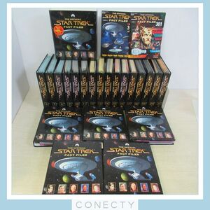  der Goss tea niTHE OFFICIAL STAR TREK FACT FILES Star Trek fact file 1~21 volume set DeAGOSTINI present condition goods [DM[XX