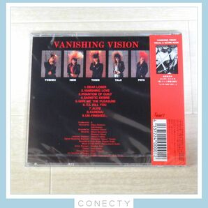 【CD 未開封 赤帯 】X JAPAN エックス X VANISHING VISION YOSHIKI /TOSHI /HIDE XXC-1001【J2【SPの画像2