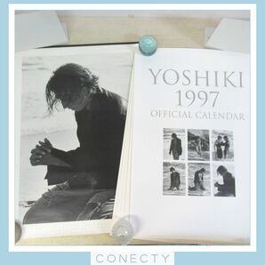 YOSHIKI カレンダー 4本セット 当時物 現状品/1994年 1995年 1996年 1997年/X JAPAN【P2【S4の画像10