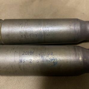 米軍 20mm 薬莢 2個 アンティークの画像4