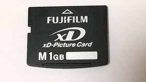 XD Picture card 1GB used XD card XD memory card junk treatment FUJIFILM