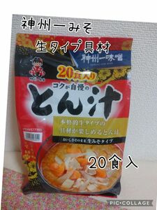 神州一味噌 とん汁 大容量20食 生レトルトタイプ