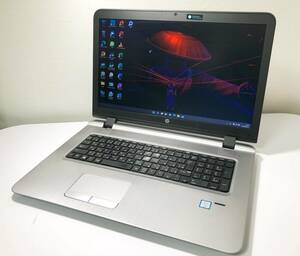 HP ProBook 470 G3 Core i7-6500U Radeon R7 M340/ новый товар SSD960GB/ память 16GB супер большой 17.3 жидкокристаллический установка Win11Pro Office2021 внутри . камера 