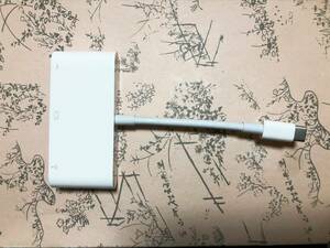 Apple USB-C VGA Multiportアダプタ A1620 純正品 