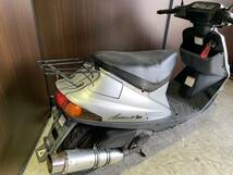 アドレス　V100　CE13A-134***　エンジン実動　社外ZEROマフラー　部品取り　横浜　シグナス　リード　スペイシー　グランドアクシス_画像3