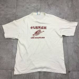 XLARGE エクストラージ 半袖Ｔシャツ プリント ホワイト 白 Lサイズ