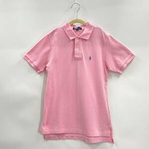 Polo by Ralph Lauren ポロ　ラルフローレン　ポロシャツ　140サイズ　キッズ　ピンク　半袖