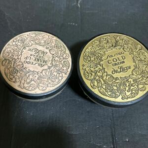 資生堂make-up cream deluxe.coldcream deluxeの容器2点セット　