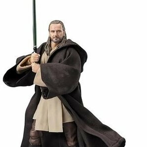 S.H.フィギュアーツ クワイ＝ガン・ジン（STAR WARS: The Phantom Menace） 約150mm PVC&ABS&布製 塗装済み可動フィギュアの画像3