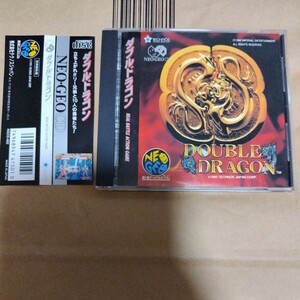  free shipping rare rare NEOGEO Neo geo CD soft double Dragon DOUBLE DRAGON SNK beautiful goods 