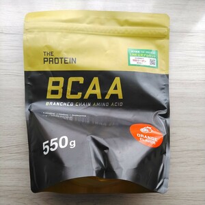 【未開封】THE BCAA 550g ザプロ オレンジフレーバー 必須アミノ酸 サプリ ドリンク 美味しい おすすめ 筋トレ